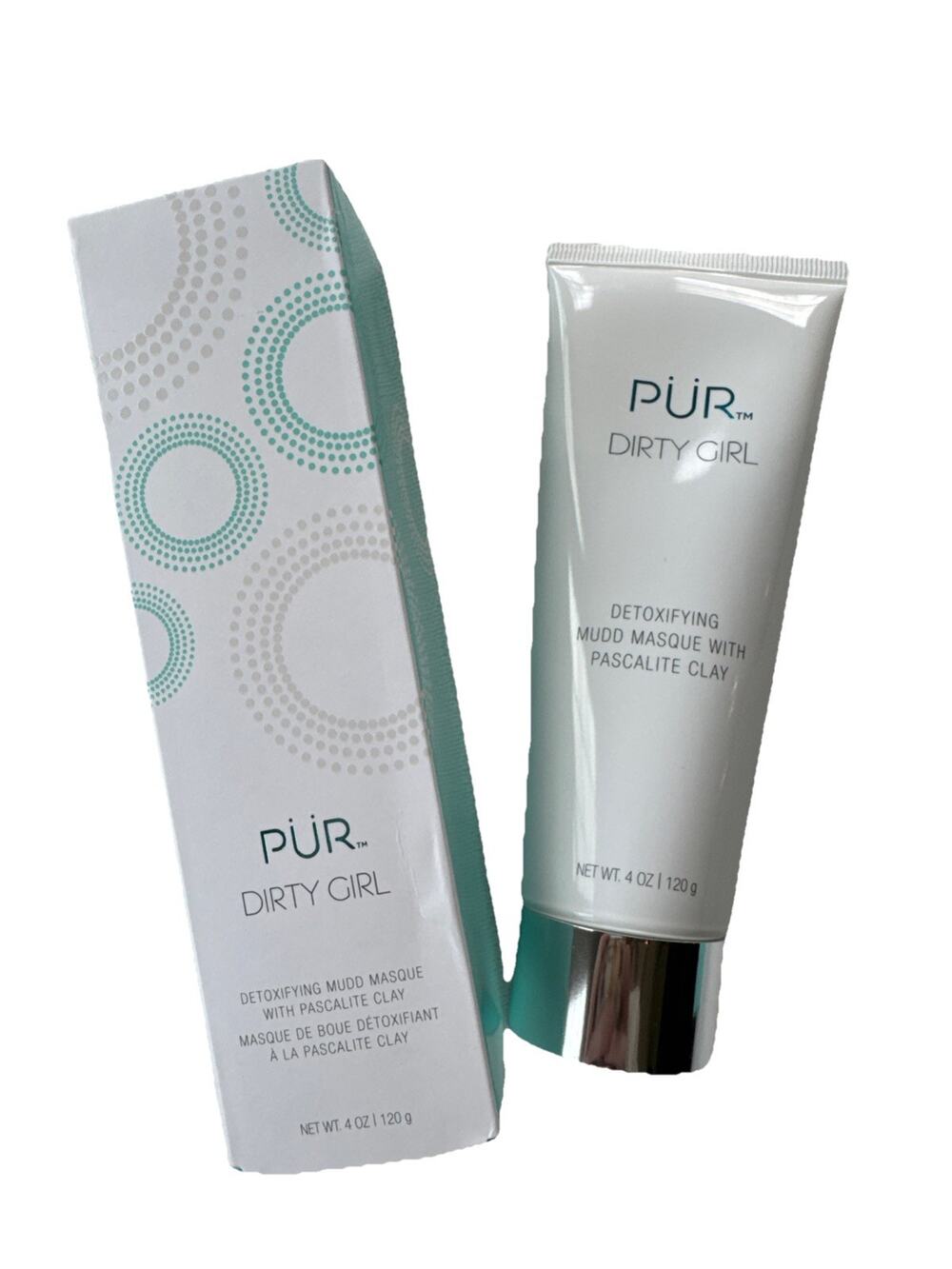 PUR Dirty Girl Detoxifying Mud Mask 4 oz NIB